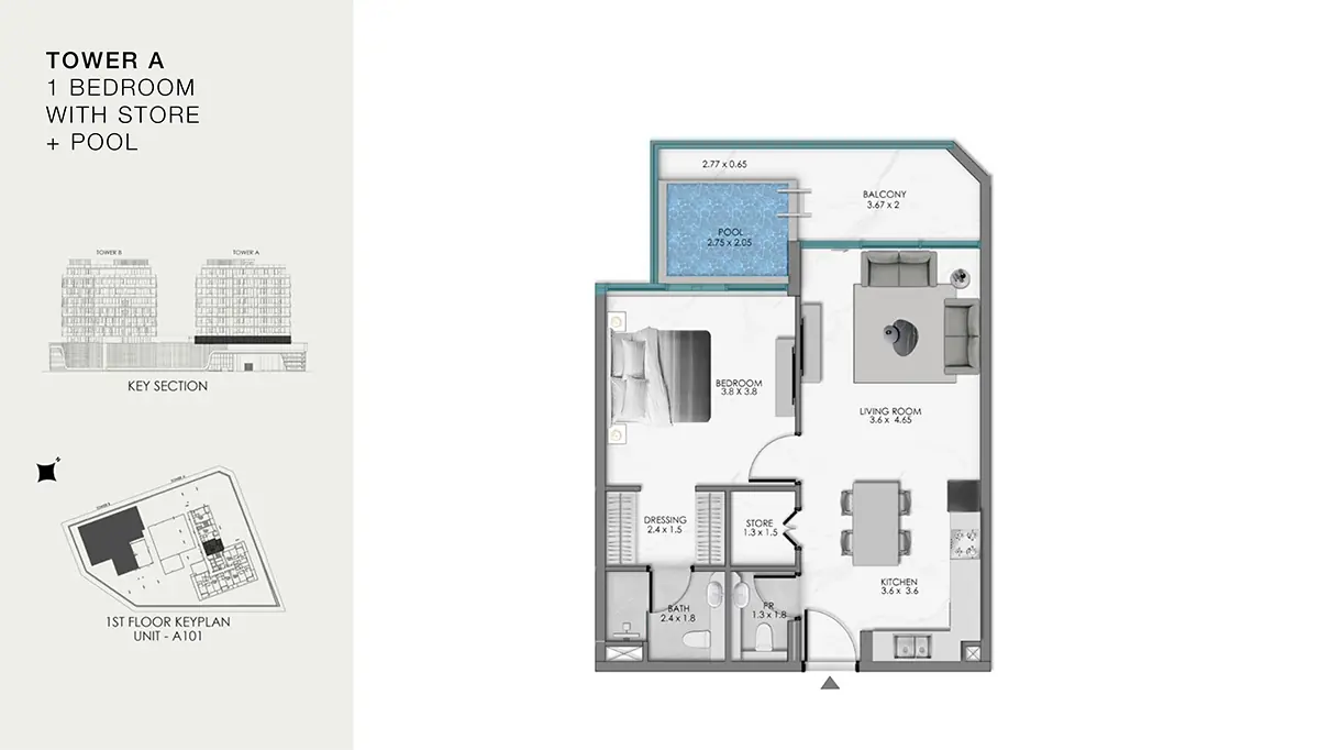 1 Bedroom